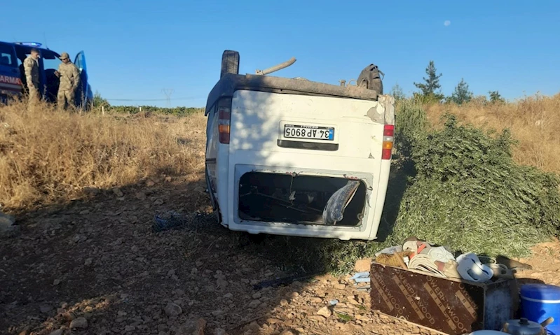 Şanlıurfa’da minibüs devrildi: 5 yaralı 