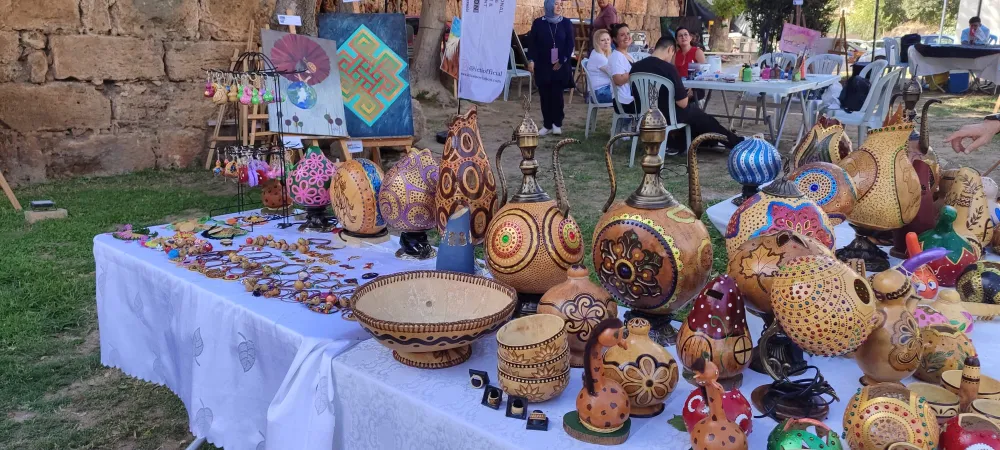 Old Town Kaleiçi Festivali’nde Kabağın Sanatıyla Dekorasyon Tasarımı Sergilendi