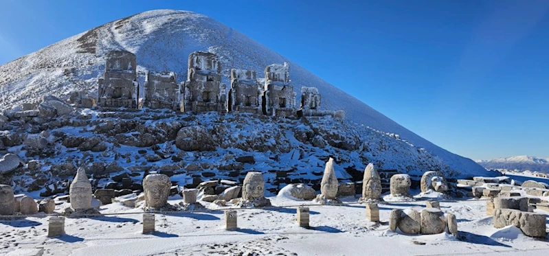 Nemrut Dağı’nda kış turizmi sezonu başladı  - Videolu Haber