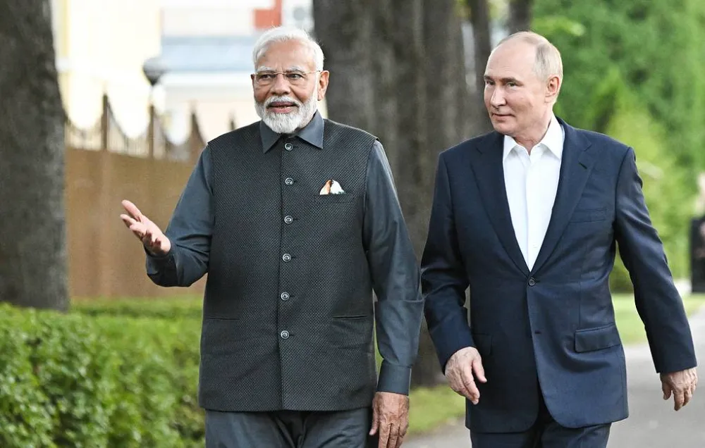 Putin ve Modi Salı günü Moskova