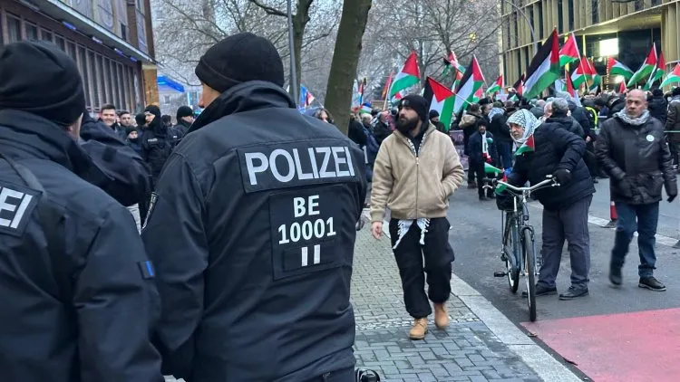 Alman Polisi, Filistin