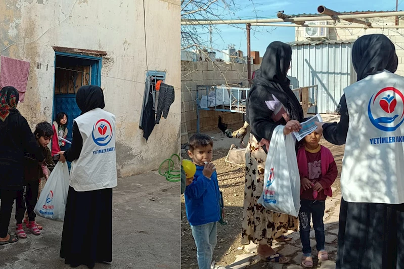 Yetimler Vakfı Şanlıurfa’da ihtiyaç sahibi öğrencilere kırtasiye desteği sağladı