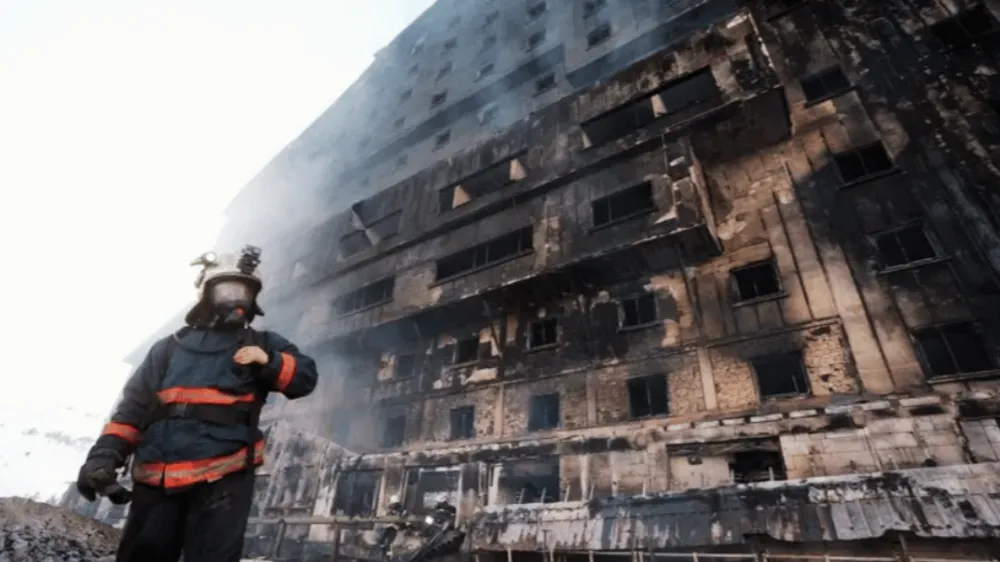 Otel yangınının nedeni belli oldu! 