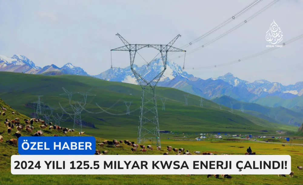 2024 yılı 125.5 milyar kWsa Enerji Yağmalandı