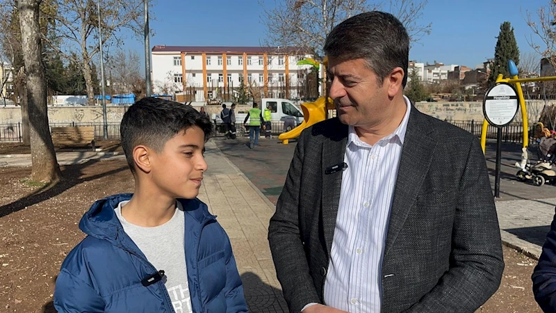 Başkan Tutdere Çocuk Başkan’ın park talimatını yerine getirdi  - Videolu Haber