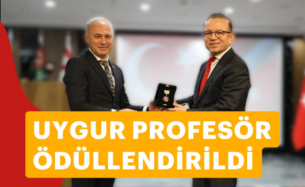 Uygur Profesöre Türk Dünyasına Hizmet Ödülü