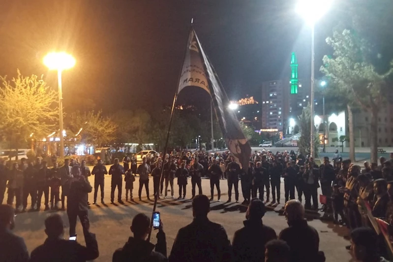 Mardin halkı Gazze için “Cuma tekbiri” etkinliğine icabet etti