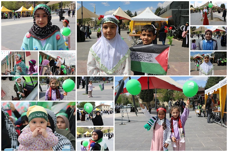Gaziantep Mevlid-i Nebi etkinliğine katılan kız çocukları: Peygamberimizi çok seviyoruz