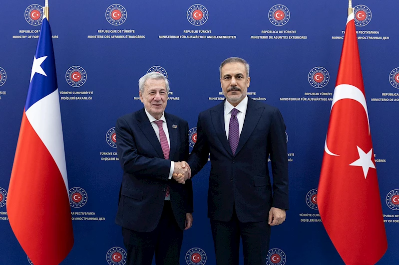 Dışişleri Bakanı Fidan, Şilili mevkidaşı van Klaveren ile görüştü!