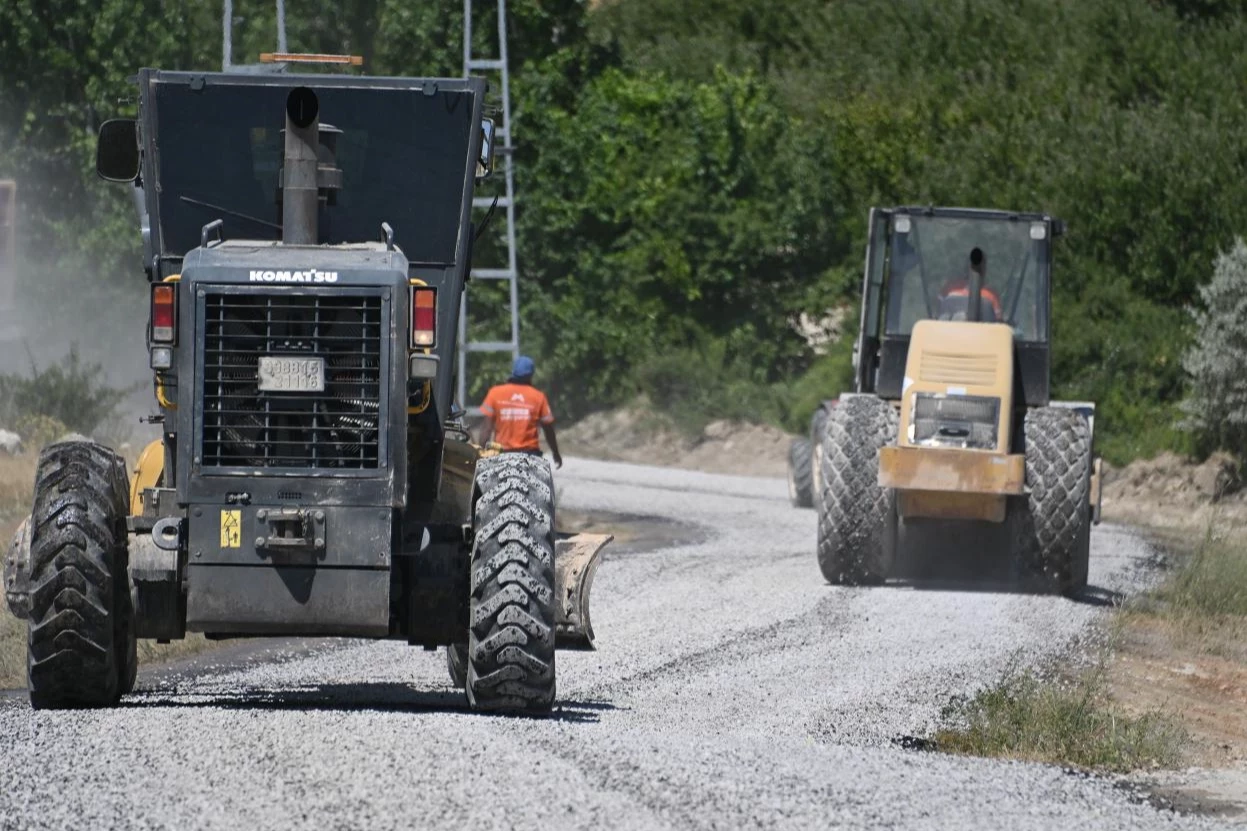 Gülnar kırsalında ulaşımın kalitesi artıyor