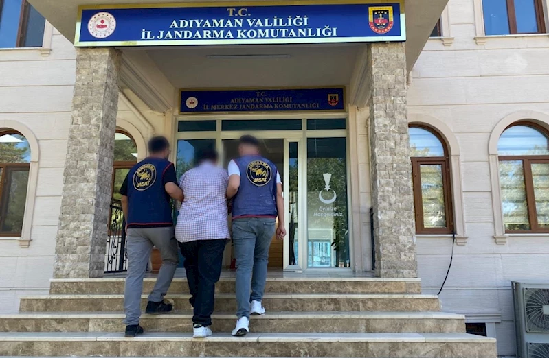 Adıyaman’da 45 yıl hapis cezası bulunan firari yakalandı 