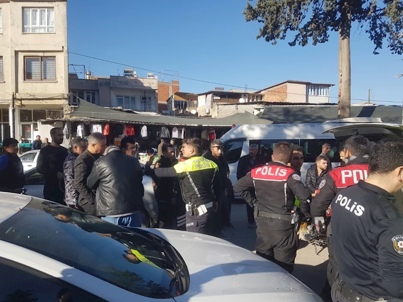 Adıyaman’da kask ve abart egzoz kontrolü sırasında sürücü direnişi  - Videolu Haber