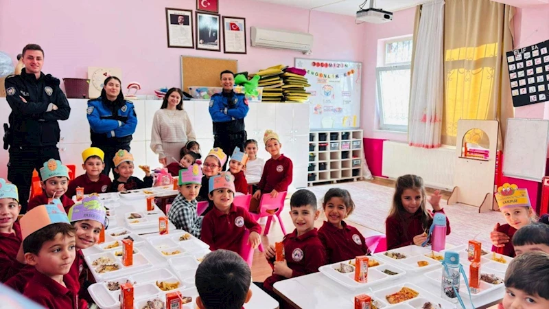 Adıyaman’da polis, öğrencilerle buluştu: Hem bilgilendirme hem eğlence 