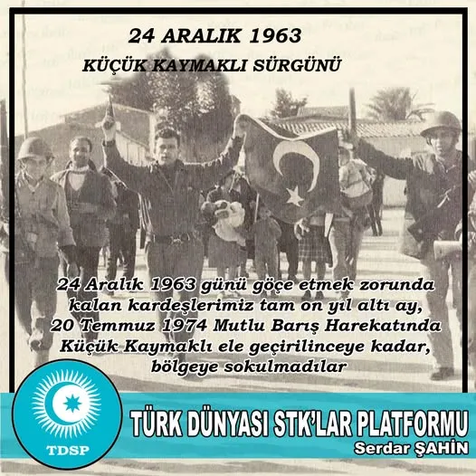 Küçük Kaymaklı Sürgünü/20 Temmuz 1974 günü Mutlu Barış Harekatı 