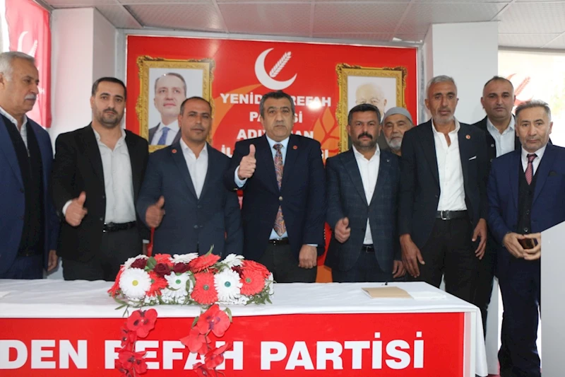 Partisinden istifa eden AK Parti Gerger Belediye Meclis Üyesi, Yeniden Refah Partisi