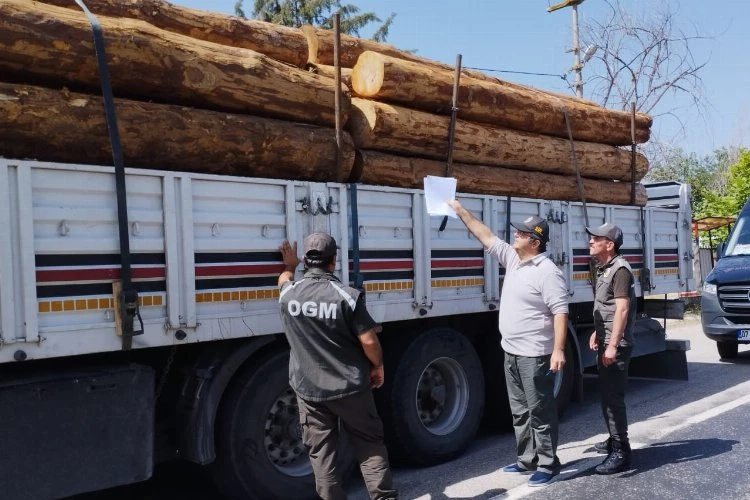 Mobil orman kontrol noktaları denetimde