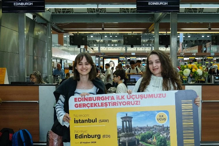 İstanbul Sabiha Gökçen’den Edinburgh’a yeni hat