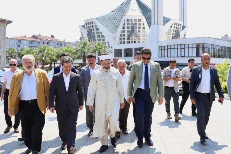 Diyanet İşleri Başkanı Erbaş Akçakoca