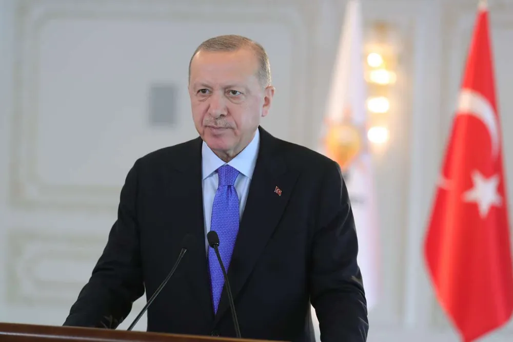 Erdoğan: Filistin topraklarında 17 bini çocuk 41 binden fazla insan hayatını kaybetti