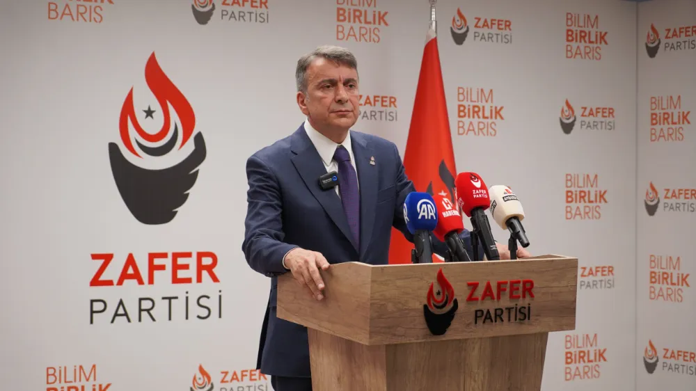 Zafer Partisi Sözcüsü Azmi Karamahmutoğlu, Zafer Partisi’nin gündeme ilişkin görüşlerini paylaştı