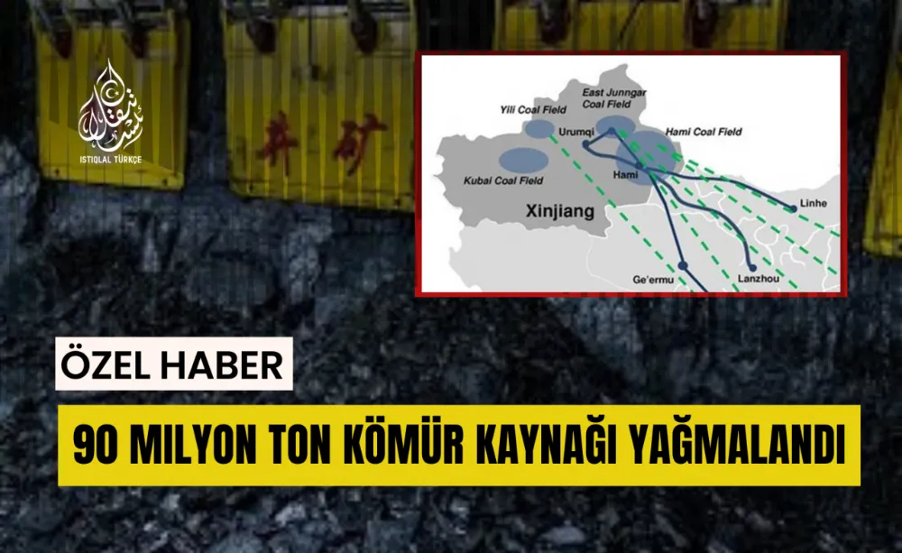 90 Milyon ton Kömür Kaynağı yağmalandı