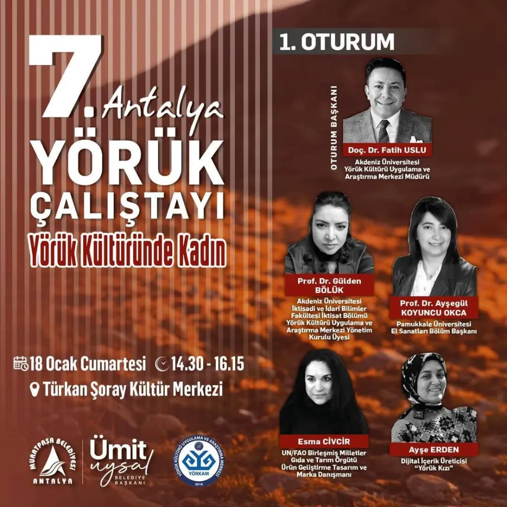 Antalya 7. Ulusal Yörük Çalıştayı 