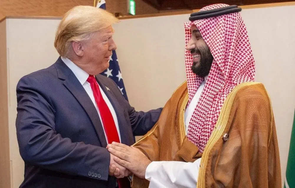 Muhammed bin Selman ve Trump iki ülke arasındaki ortaklığın genişletilmesini görüştü