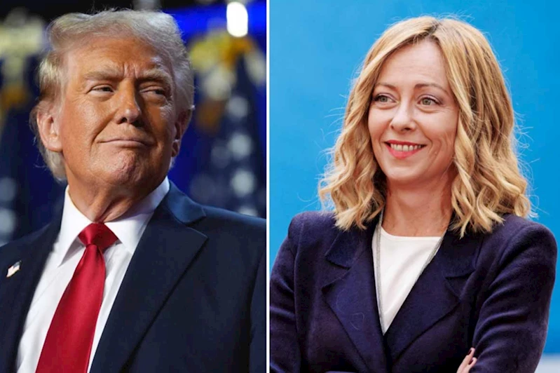 İtalya başbakanı Meloni, Trump