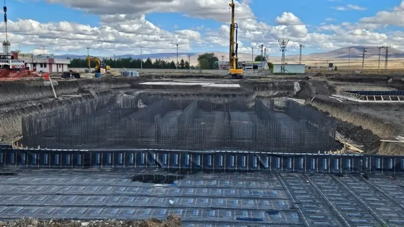 Kars OSB’de Atıksu Arıtma Tesisi inşaatı devam ediyor