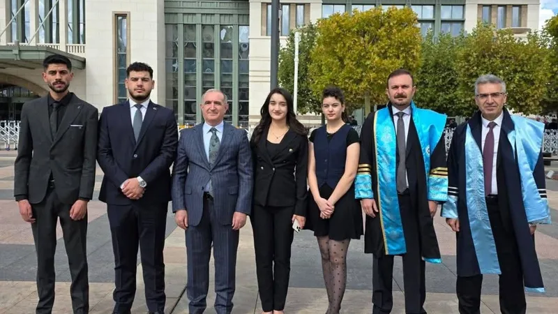 Kafkas Üniversitesi Rektörü Prof. Dr. Hüsnü Kapu, 2025–2026 Akademik Yılı Açılış Töreni