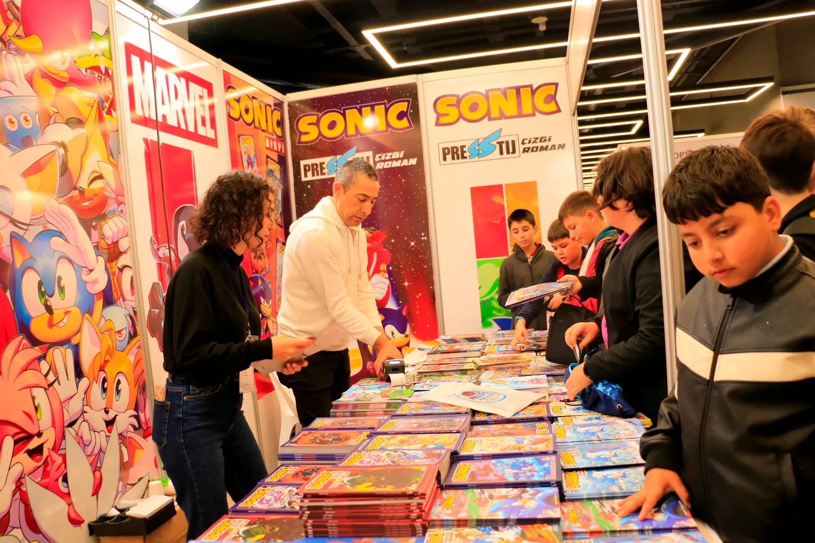 Kitap Fuarı’nda çocukların çizgi roman sevgisi