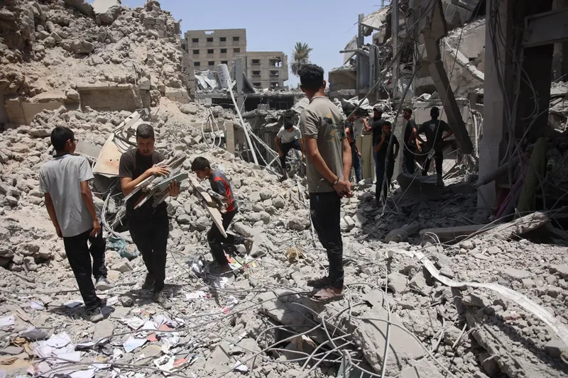 Saldırılar sürüyor: Gazze Şeridi