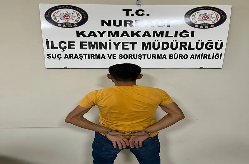 Gaziantep’te uyuşturucu satışı suçundan aranan şahıs yakalandı