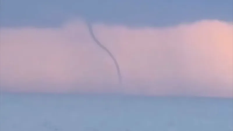 Alanya’da denizde hortum paniği!