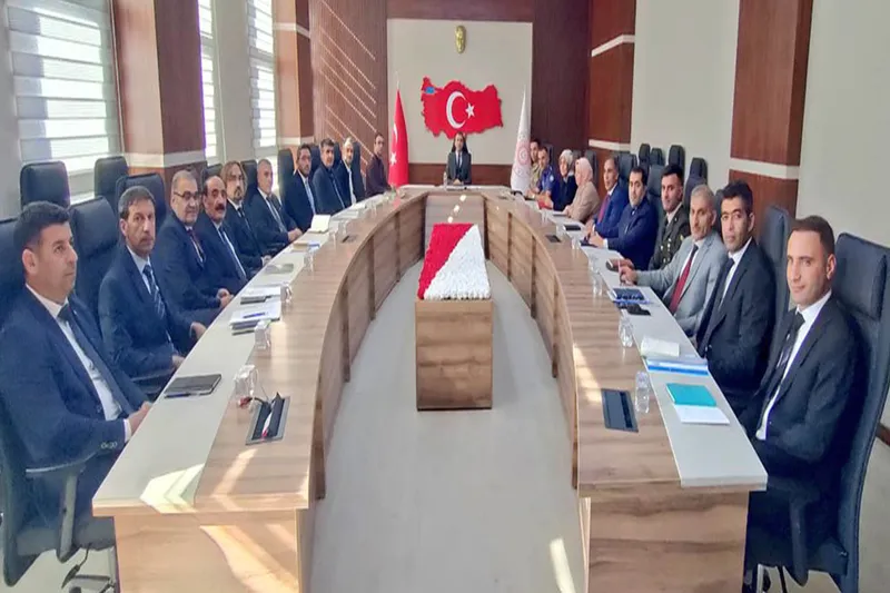 Solhan’da İlçe İdare Şube Başkanları Toplantısı gerçekleştirildi