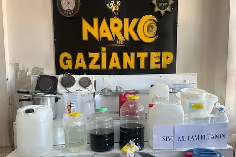 Gaziantep’te uyuşturucu operasyonu: 3 tutuklama