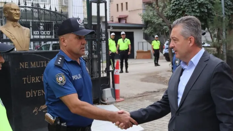İl Emniyet Müdürü Nazman, ilçelerde güvenlik ve çalışmaları yerinde denetledi 