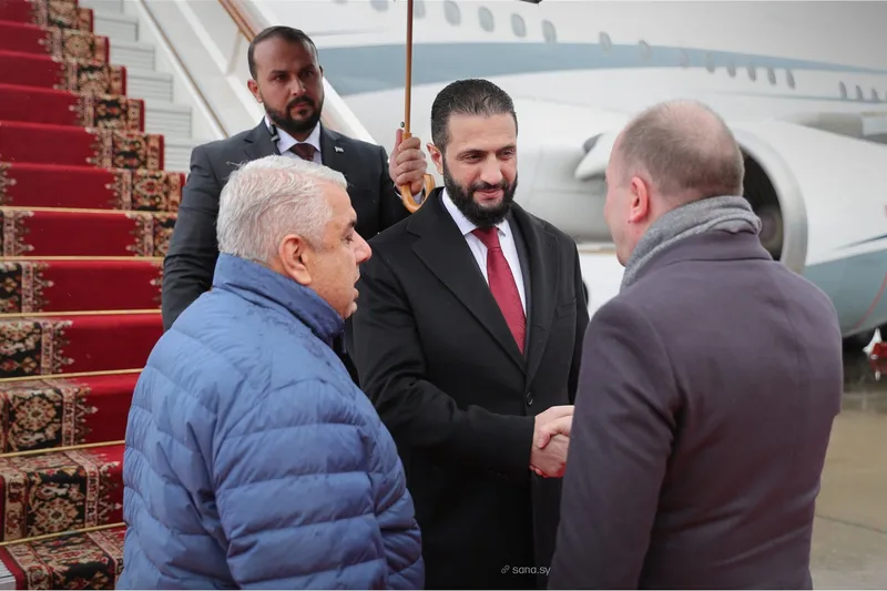 Suriye Cumhurbaşkanı Şara, Moskova