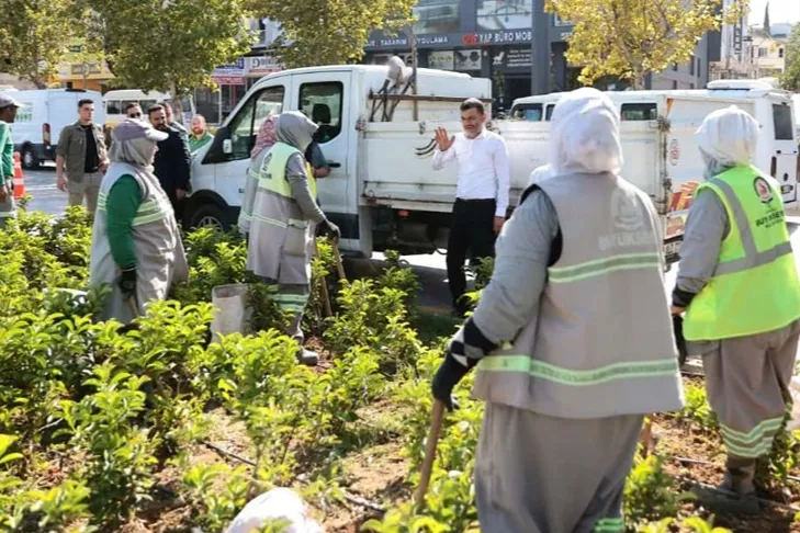 Denizli Büyükşehir’den akıllı yeşil alan hamlesi