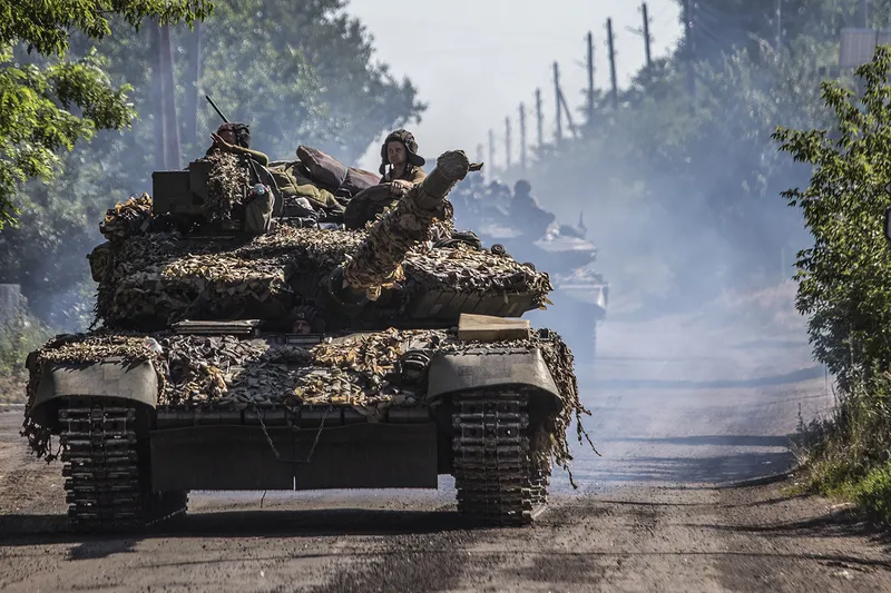 Rus ordusu Ukrayna topraklarında ilerliyor 