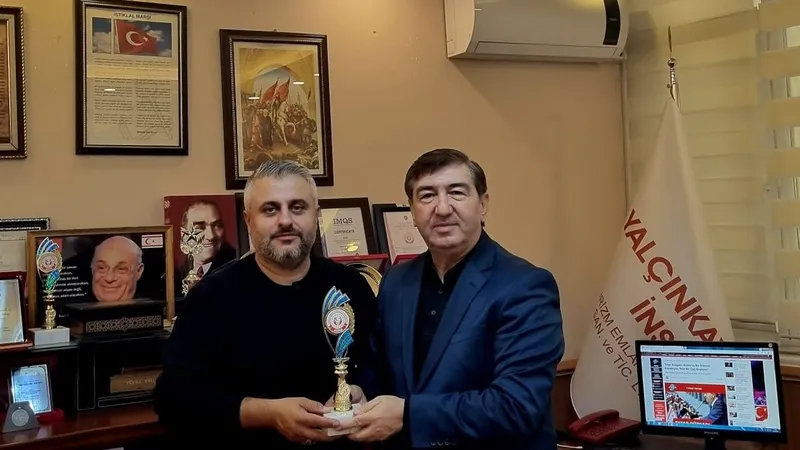 Gazeteci İsmail Karakaş’tan ASİAD’a anlamlı ziyaret