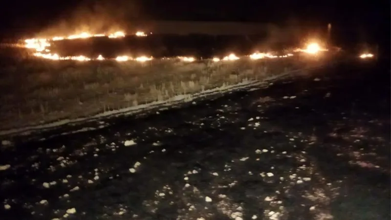 Besni’de çıkan anız yangını kontrol altına alındı 