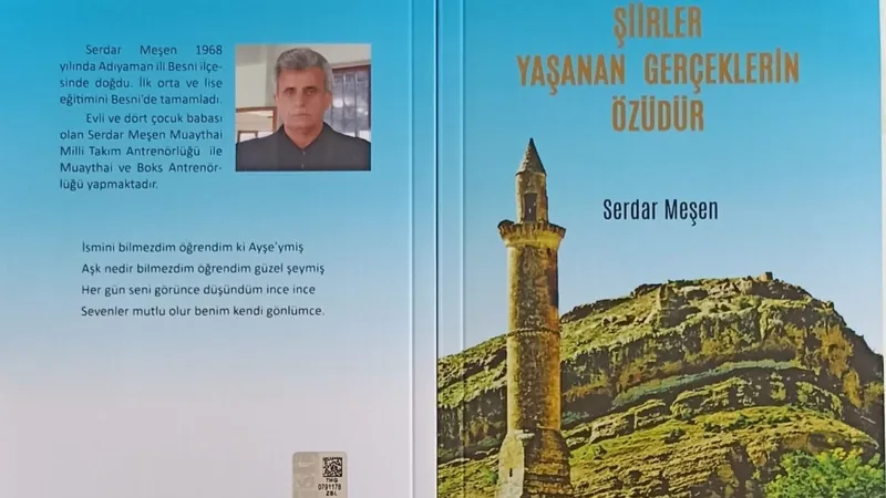 Besnili şair Serdar Meşen’in ilk şiir kitabı raflarda yerini aldı 