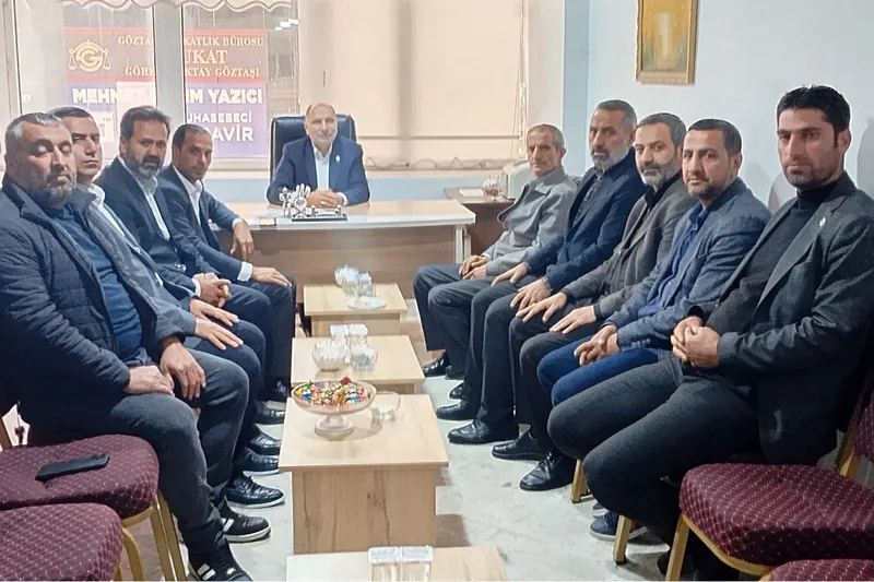 HÜDA PAR Bingöl İl Başkanlığından muhtarlara ziyaret