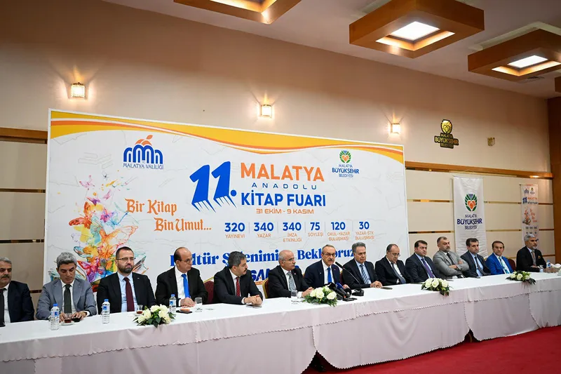 Malatya Anadolu Kitap ve Kültür Fuarı 11’inci kez kapılarını kitapseverlere açıyor