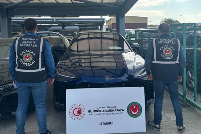 Piyasa değerleri dudak uçuklatan 10 araca el konuldu