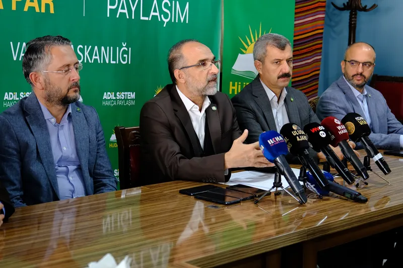 HÜDA PAR Genel Başkan Yardımcısı Sağlam: Van