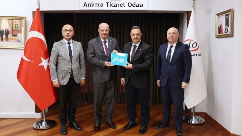 TİMBİR’den ATO Başkanı Gürsel Baran’a ziyaret