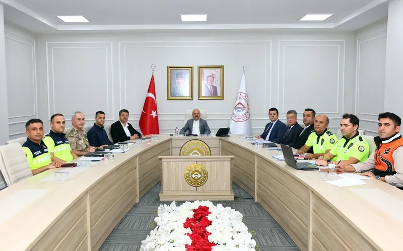 Adıyaman’da “sıfır can kaybı” hedefiyle trafik güvenliği değerlendirildi 