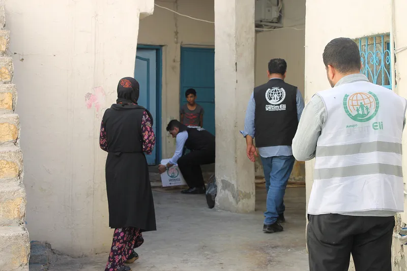 Şanlıurfa’da ihtiyaç sahiplerine gıda desteği